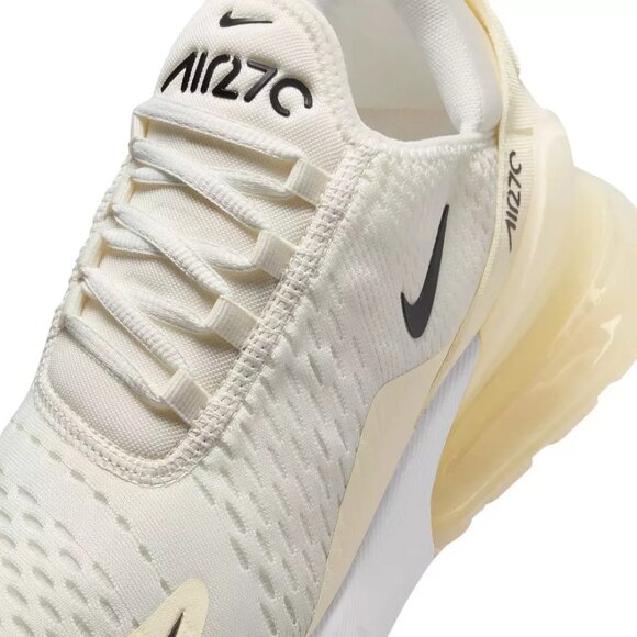 NWOB Nike Air Max 270 Sail Black Coconut Milk Sneakers AH6789 124 Women Size 7.5 - Picture 7 of 7